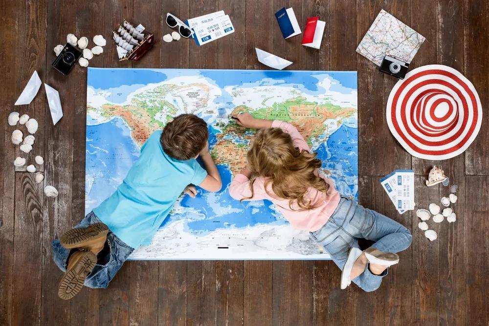 Viajar com crianças, benefícios e aprendizagens