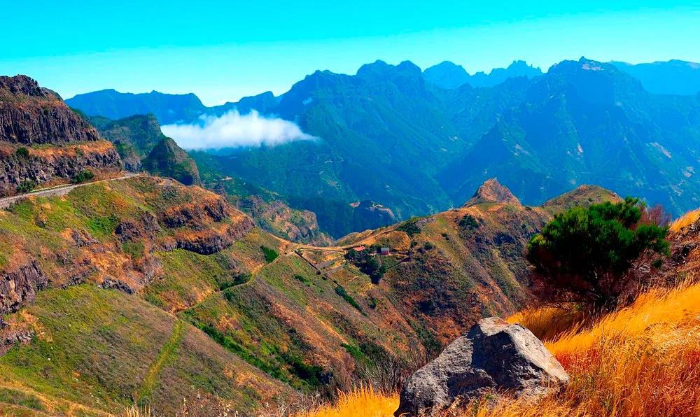 Madeira ilha vulcânica paisagem