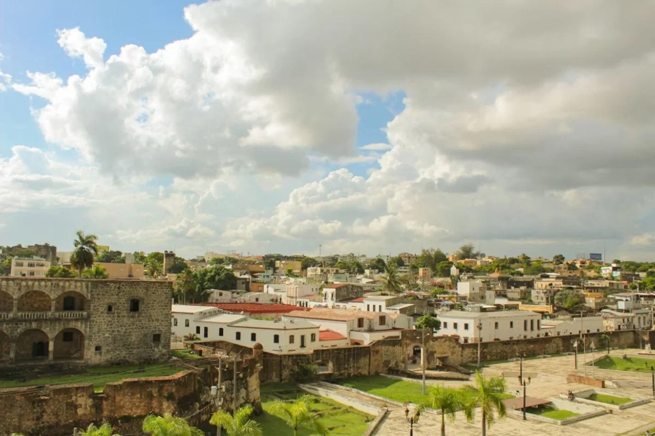 Zona Colonial de Santo Domingo na República Dominicana