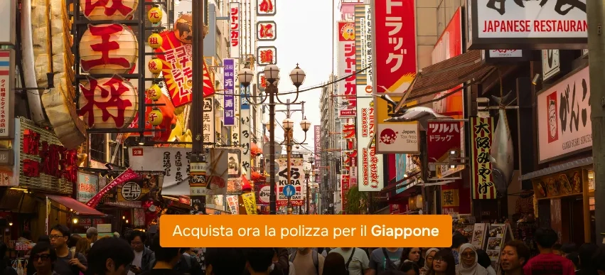 assicurazione di viaggio giappone