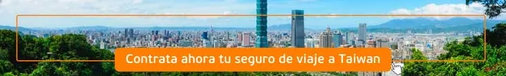 seguro de viaje a Taiwán