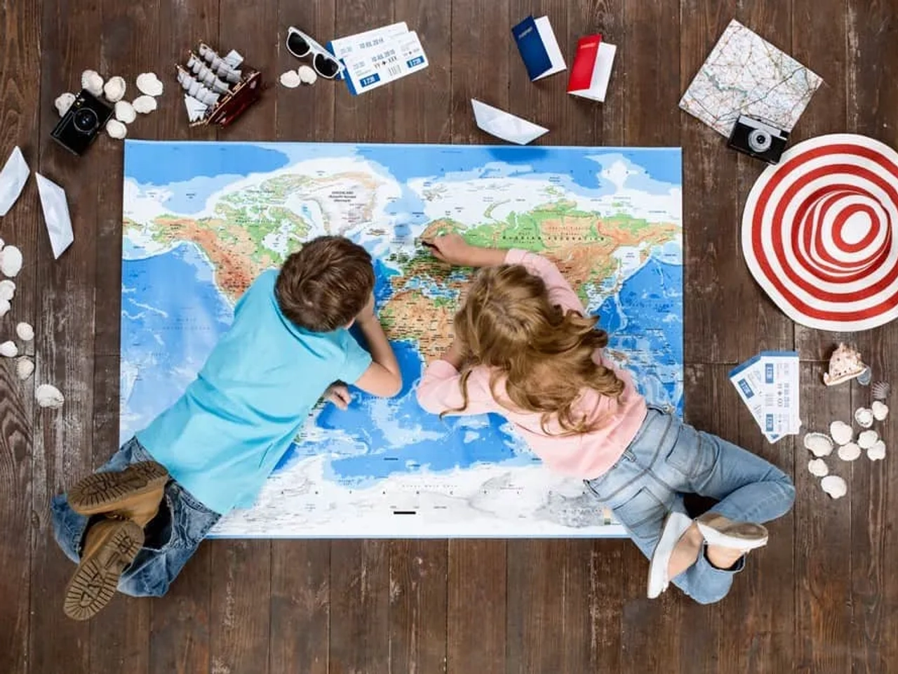 beneficios de viajar com crianças