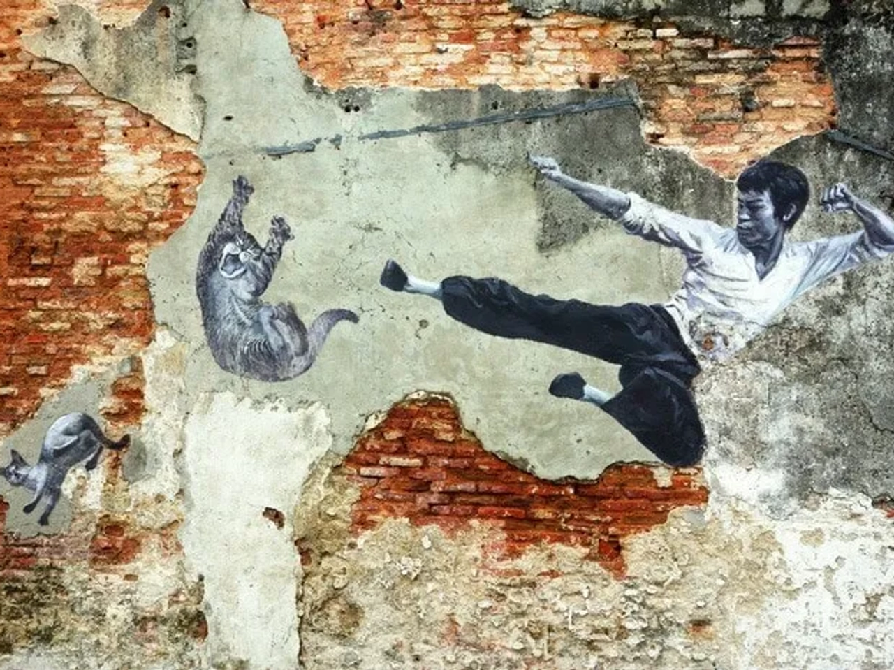 Street Art en Penang -Mapa arte callejero George Town
