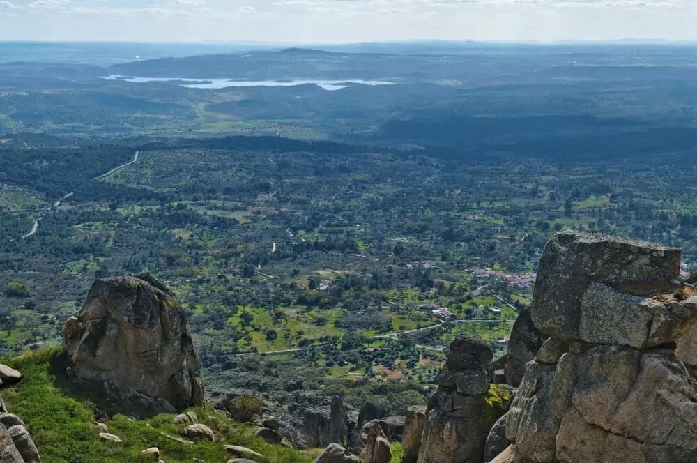 vista panoramica em dia limpo