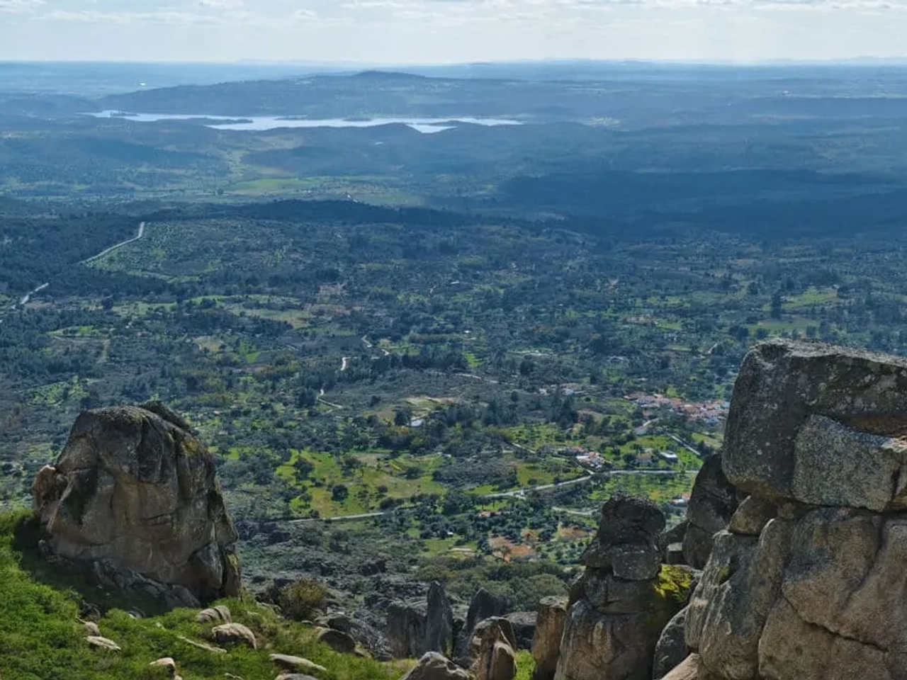 vista panoramica em dia limpo