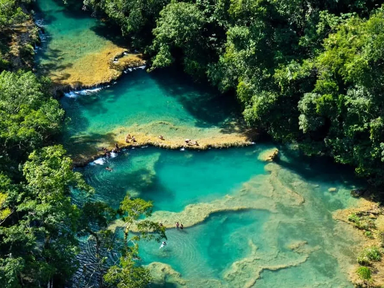 piscinas naturales de Semuc Champey