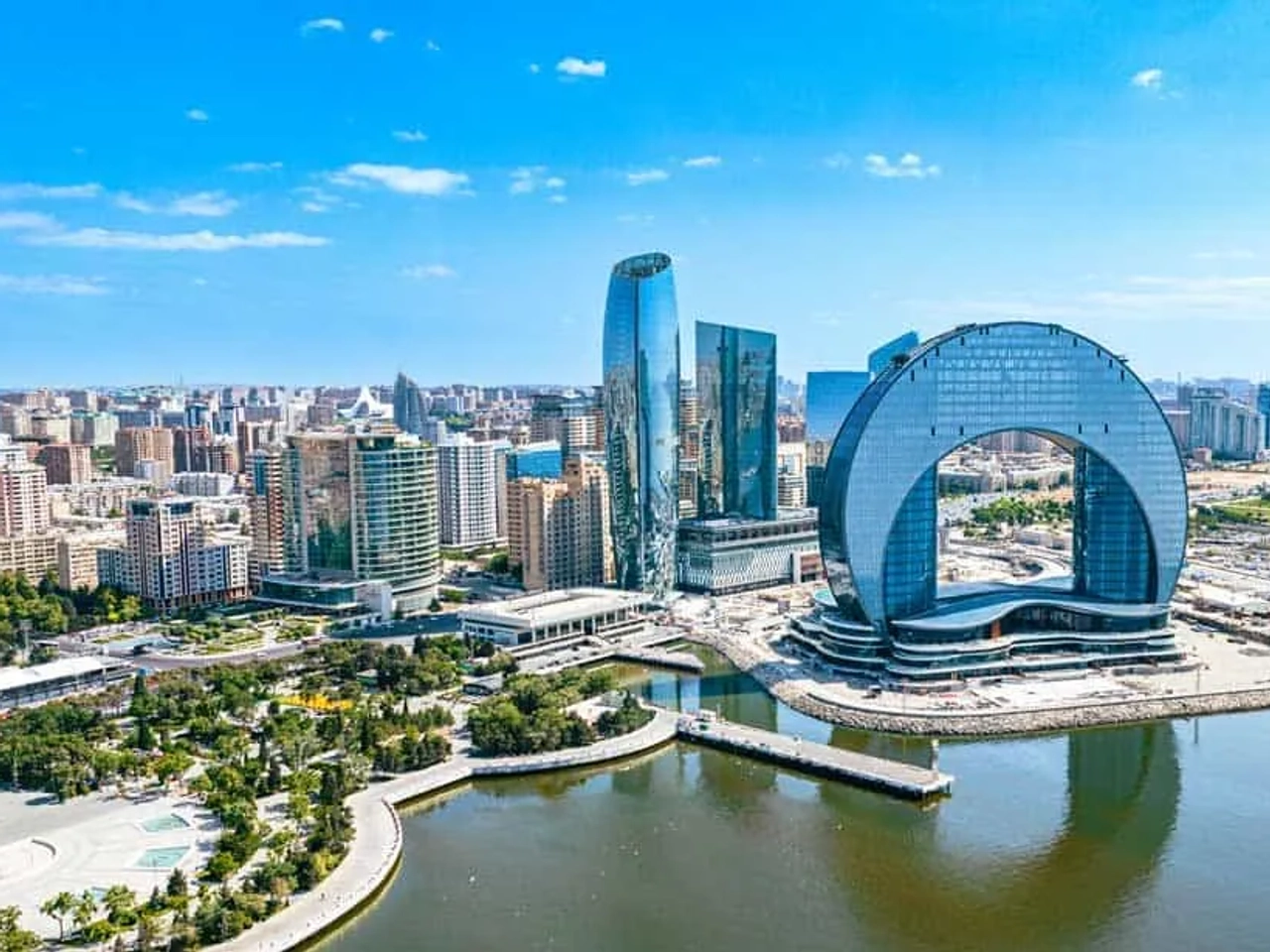 ciudad moderna de Azerbaiyán
