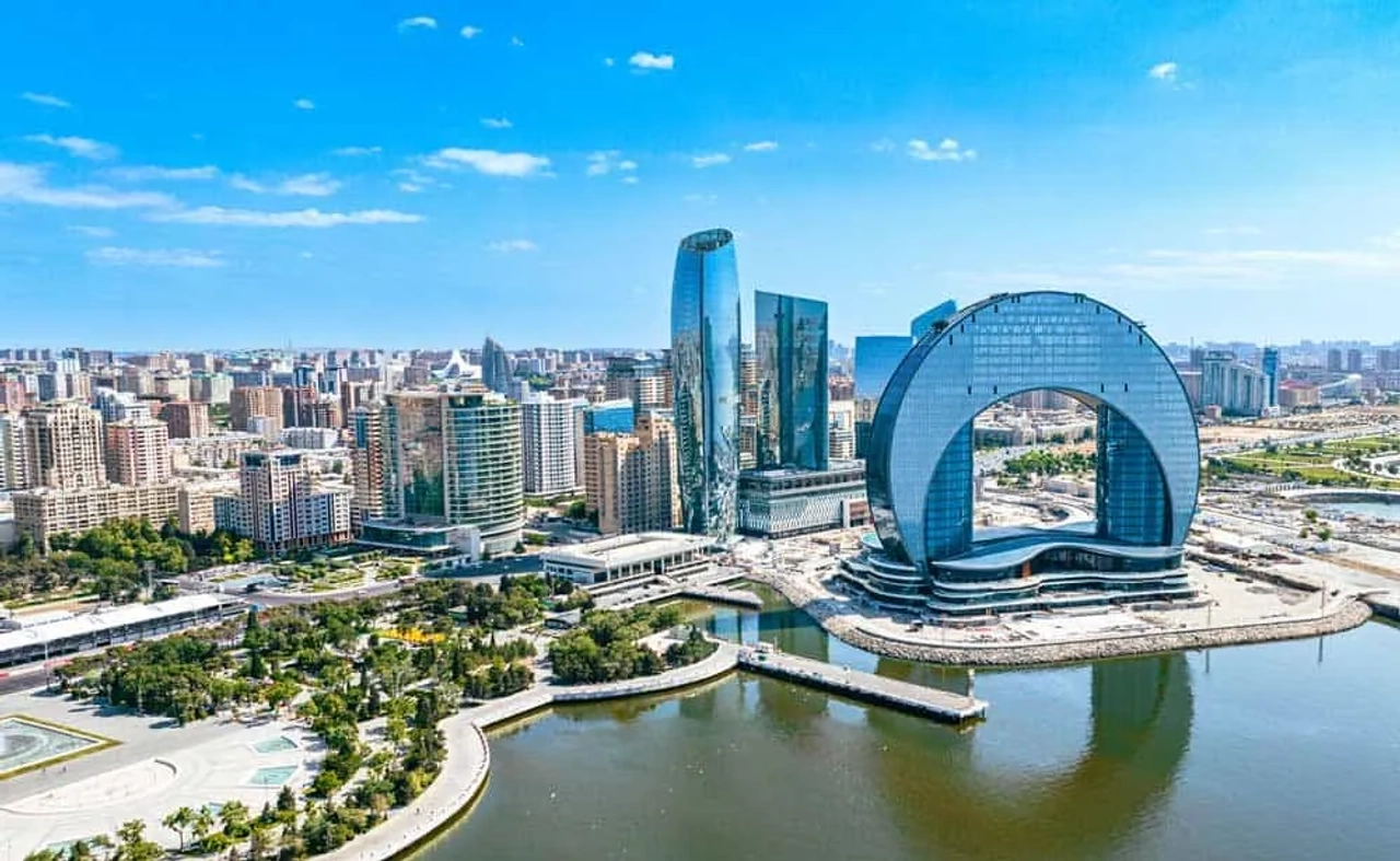 ciudad moderna de Azerbaiyán