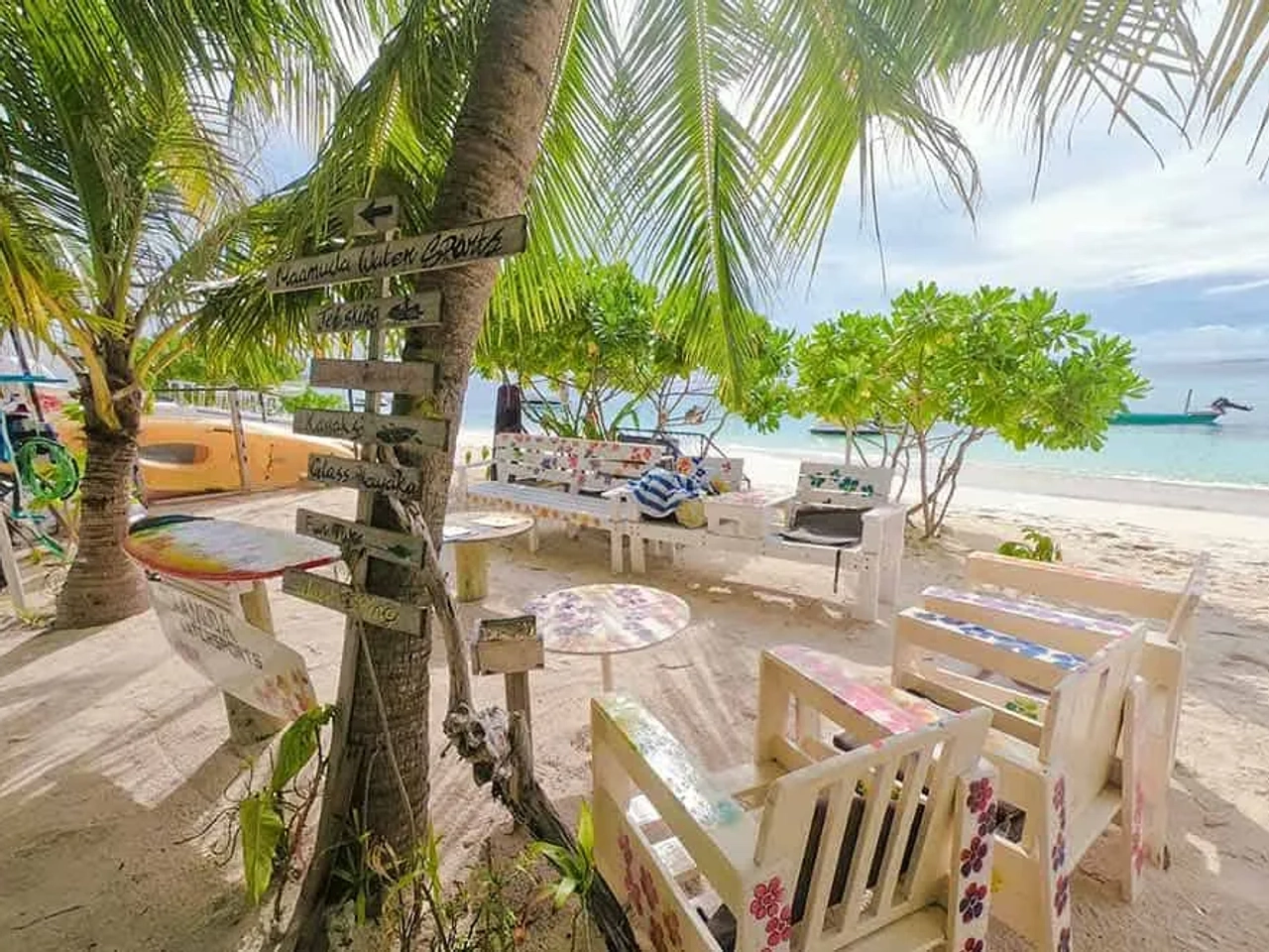 isla mochilero en Maldivas