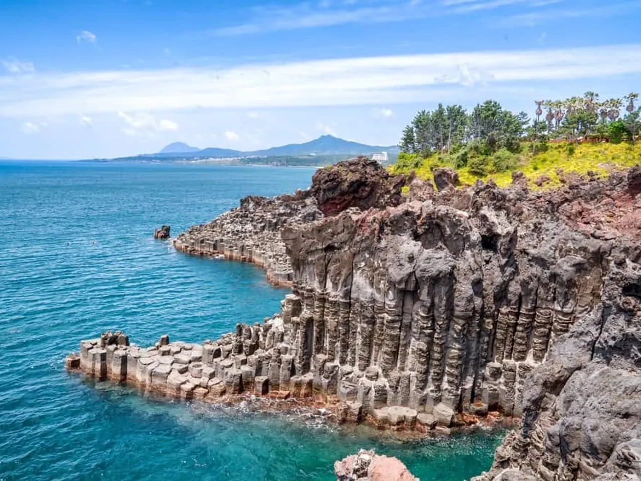 acantilados de Daepo Jusangjeolli