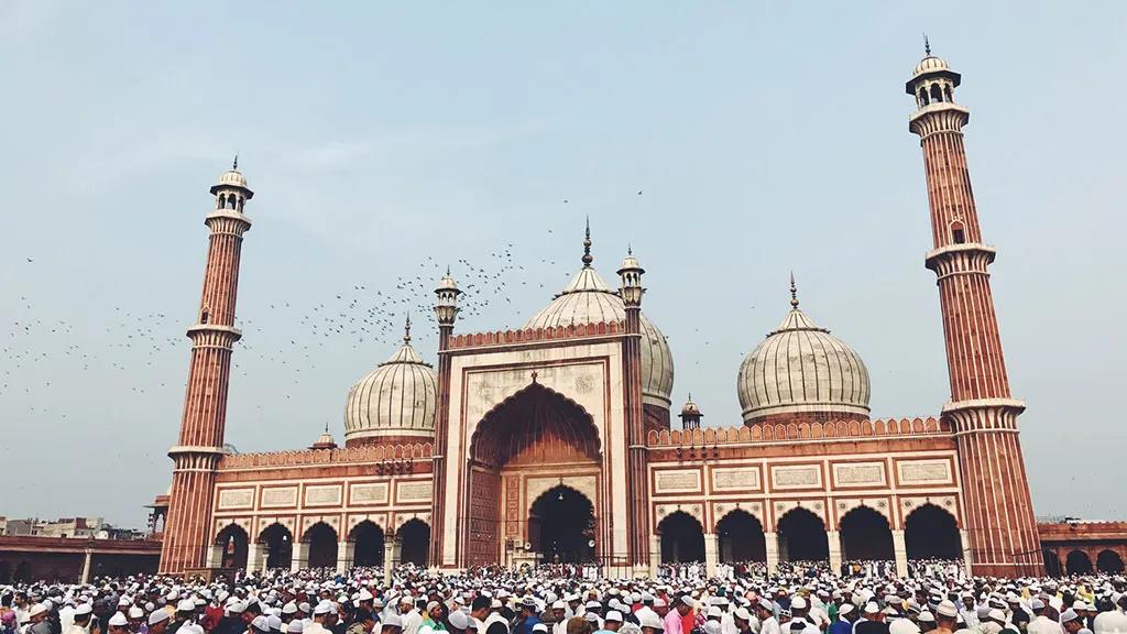 Jama Masjid maior mesquita da Índia