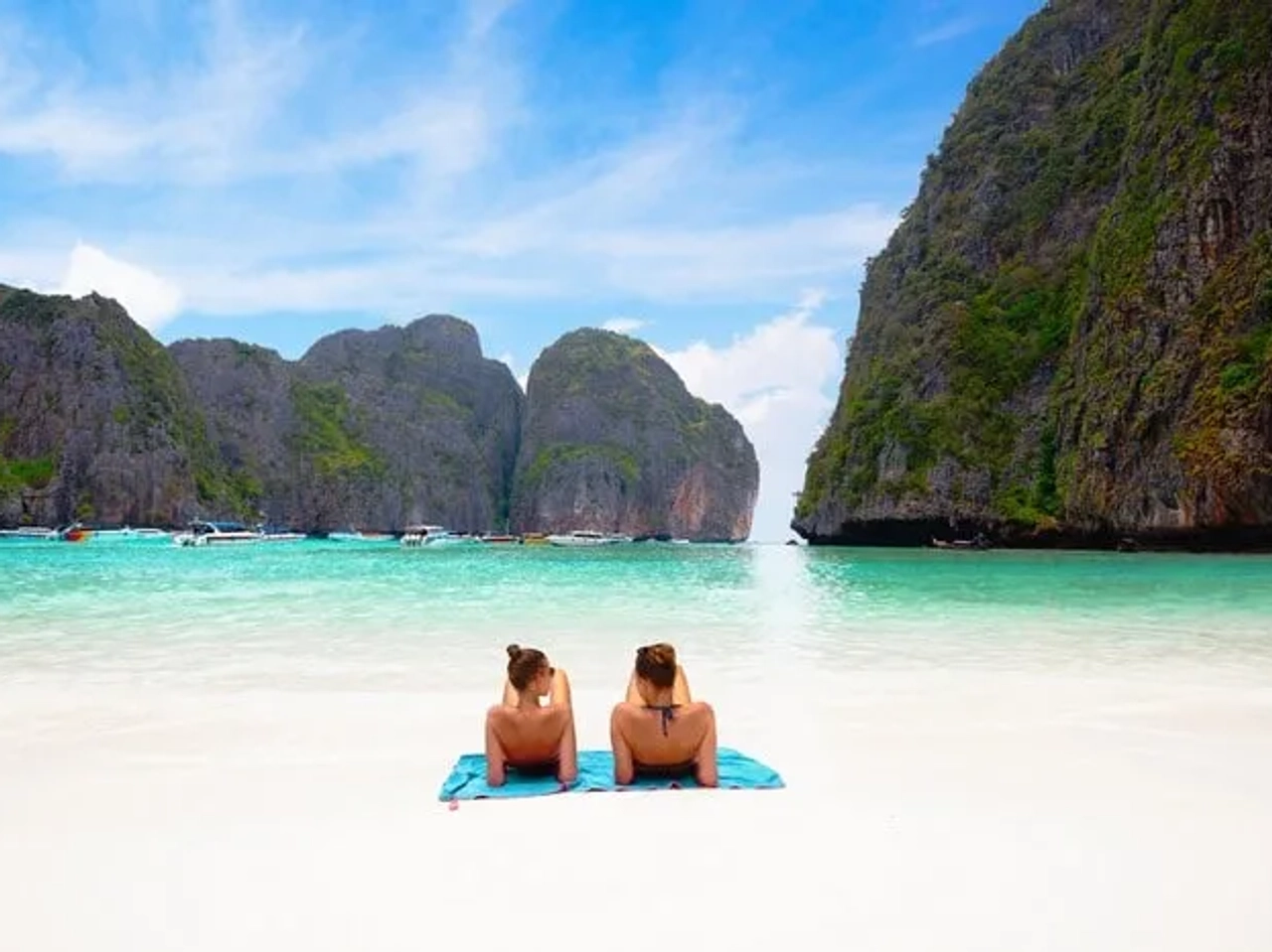 expectativa vs realidad Maya Bay Tailandia