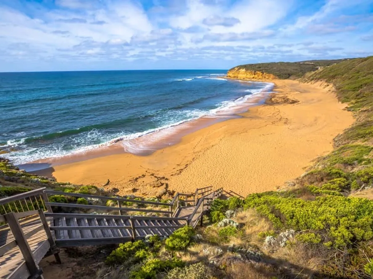 playa Bells Beach para hacer surf
