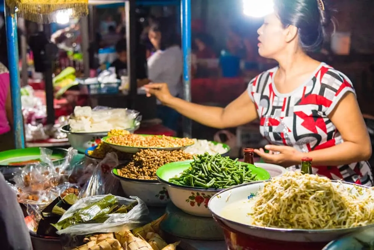 mercado noturno tradicional gianyar