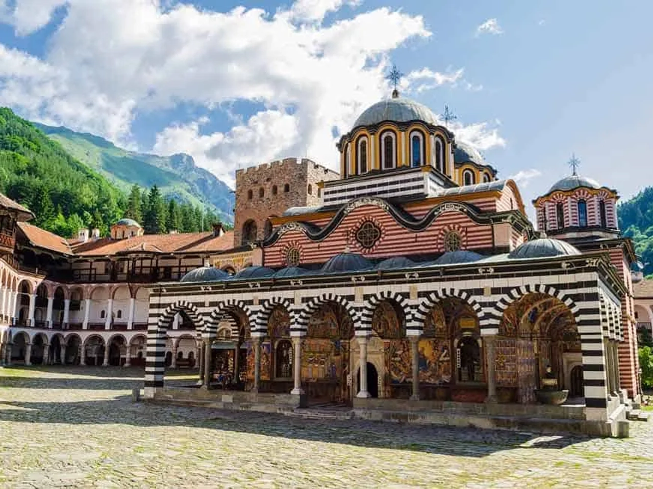 Monasterio de Rila y el Monasterio de Bachkovo
