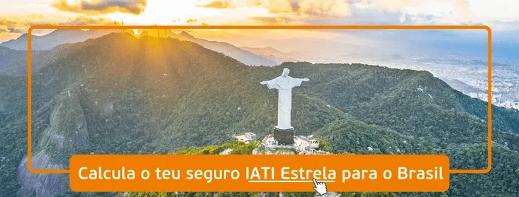 "Calcule seu seguro de viagem IATI para o Brasil agora!"