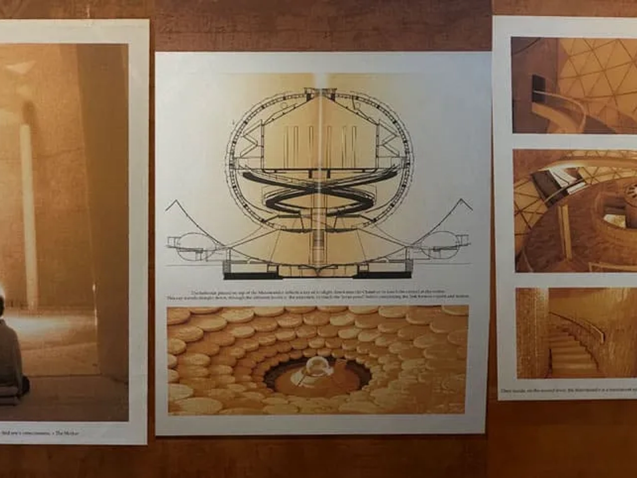 interior del Matrimandir