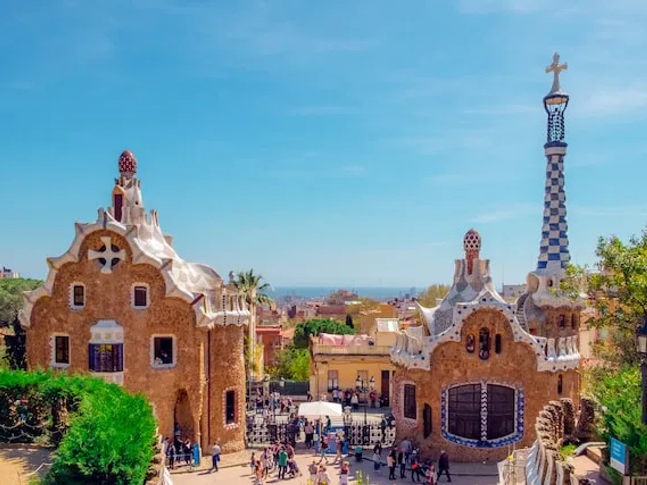 park guell in barcelona