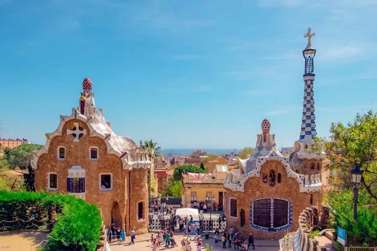 park guell in barcelona