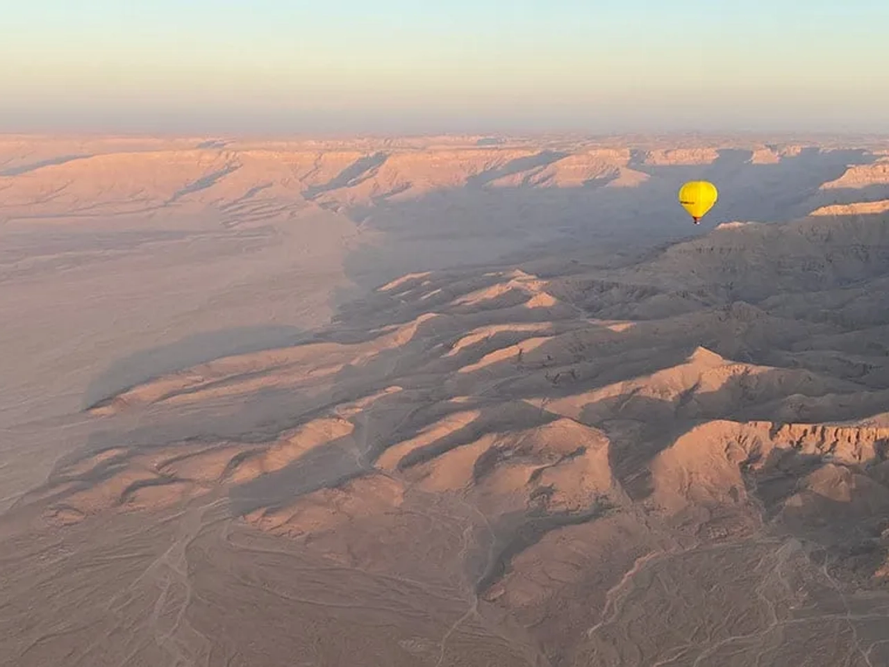 vuelo en globo en Lúxor