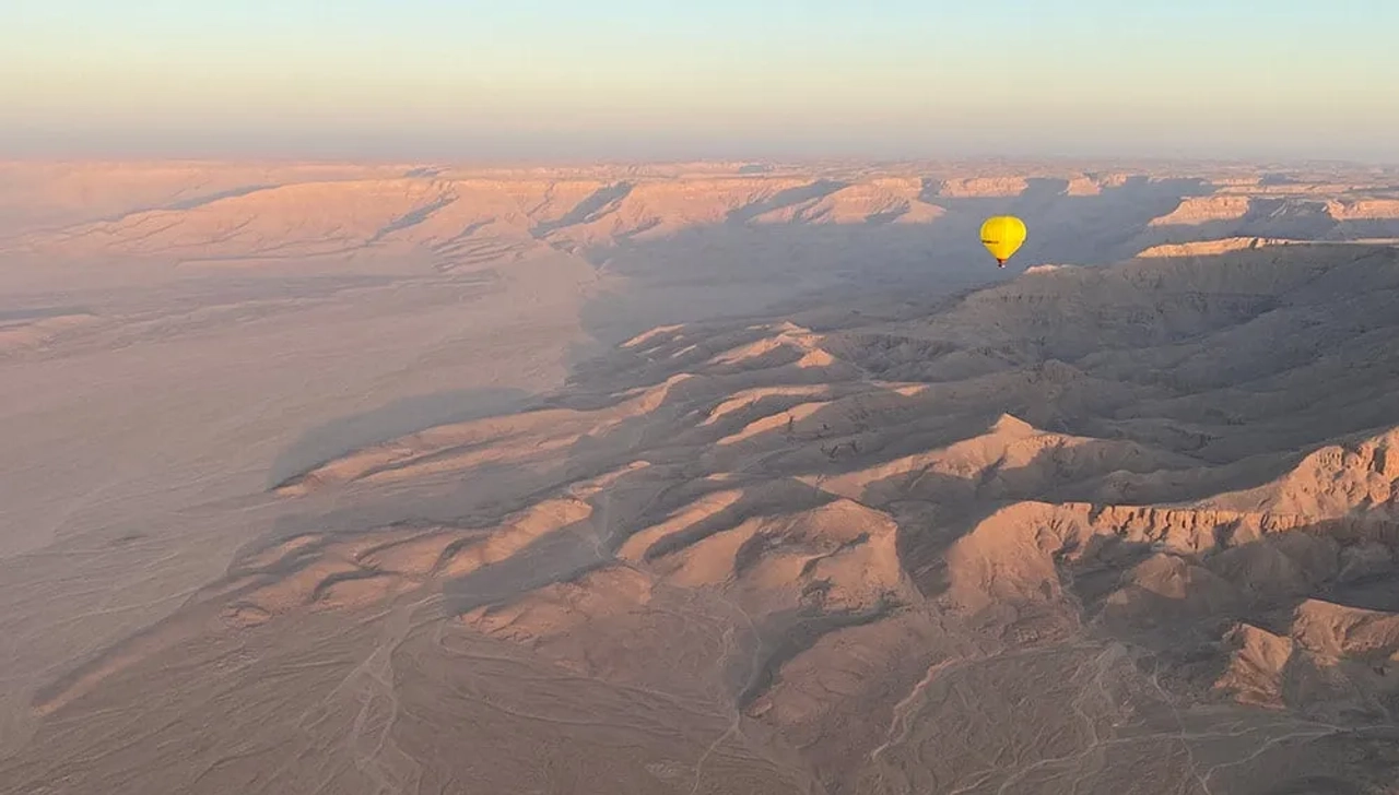 vuelo en globo en Lúxor