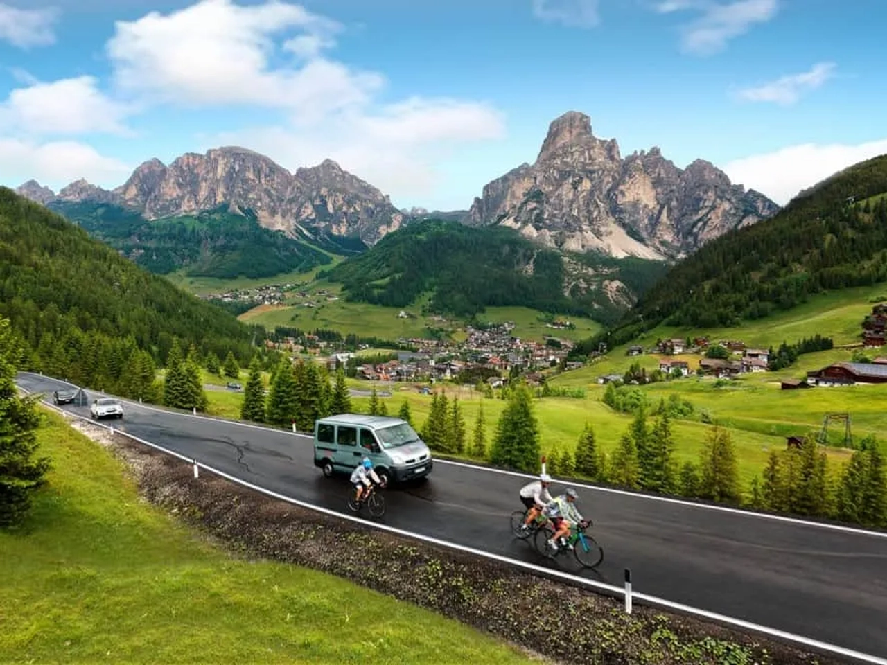 alquilar coche en Dolomitas