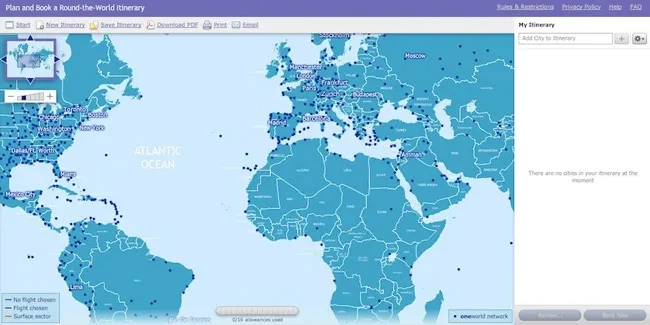 destinos vuelta al mundo