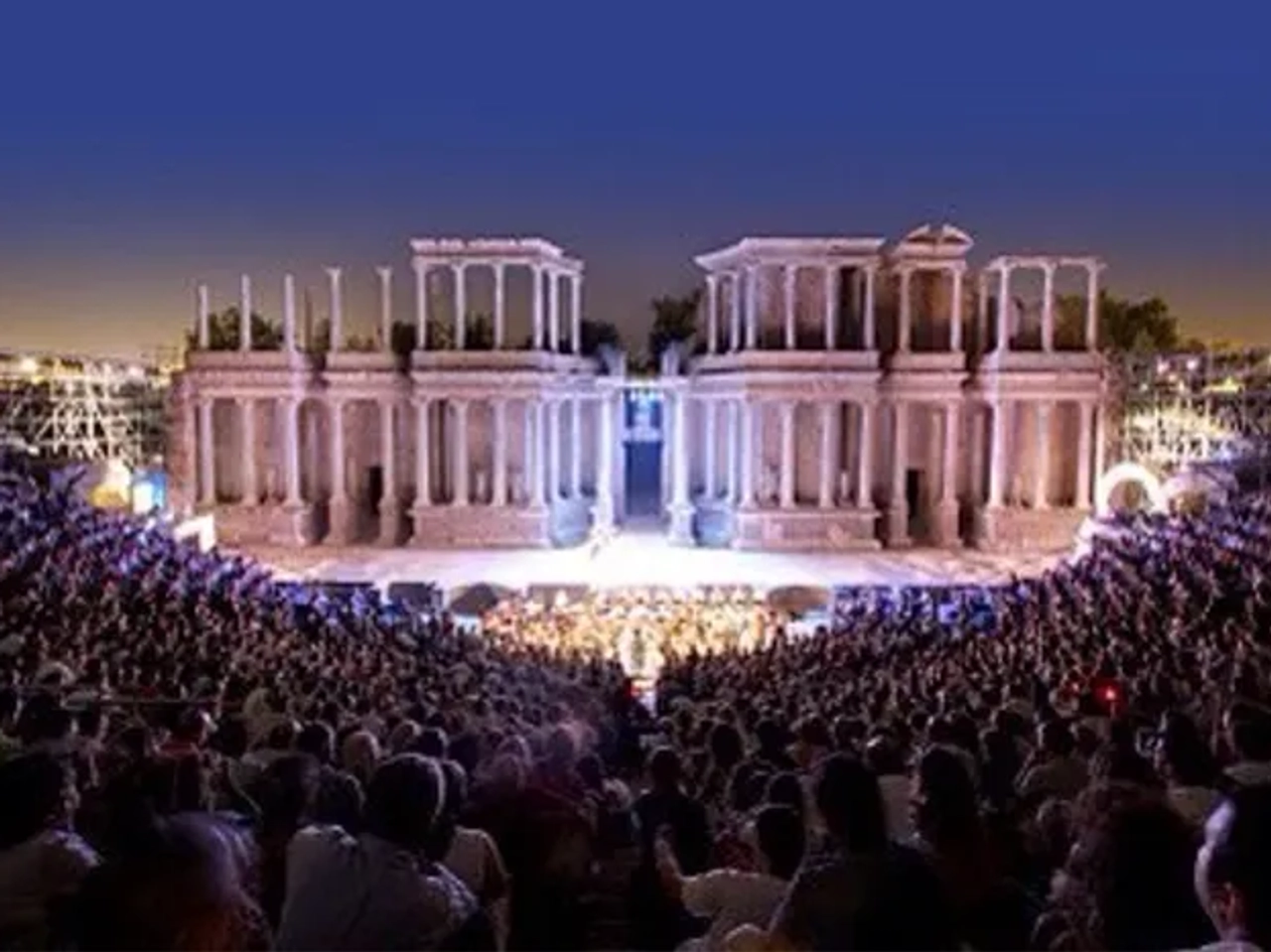 Teatro Romano Mérida anfiteatro