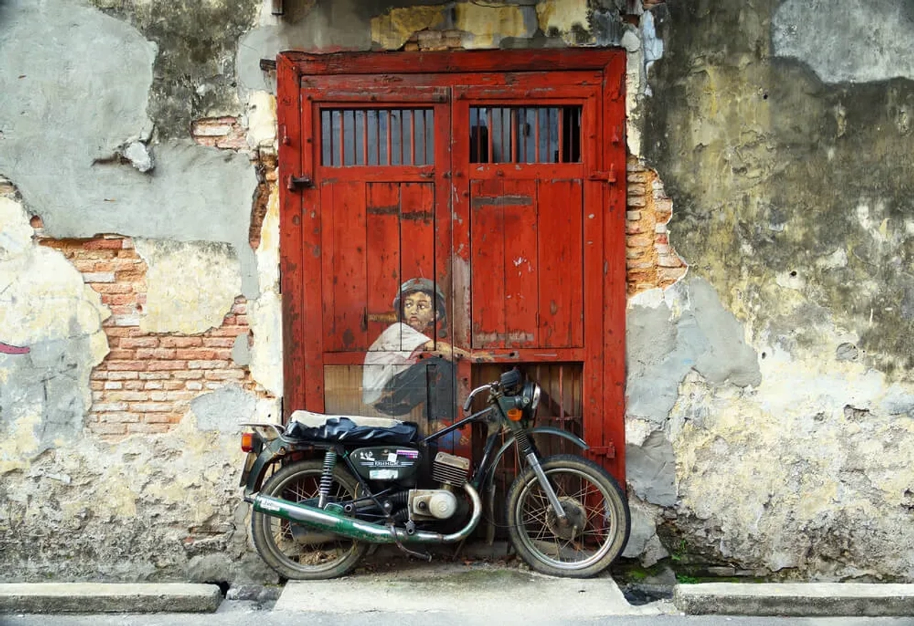 arte urbana em penang