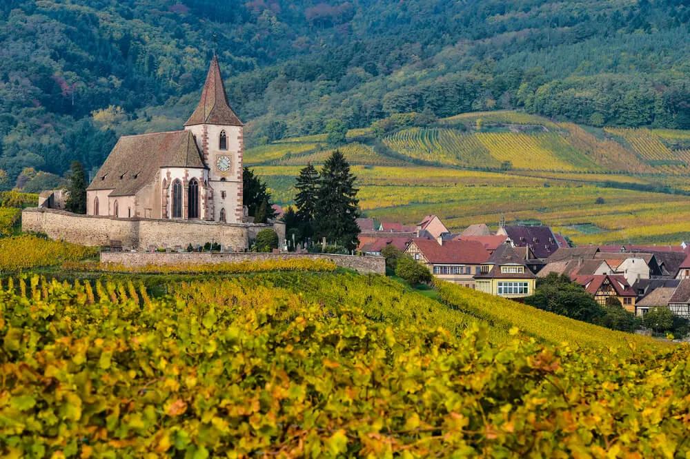 Enoturismo romântico na Alsácia