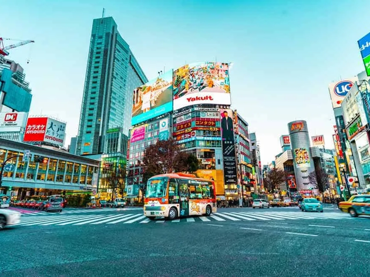 el famoso cruce de Tokio
