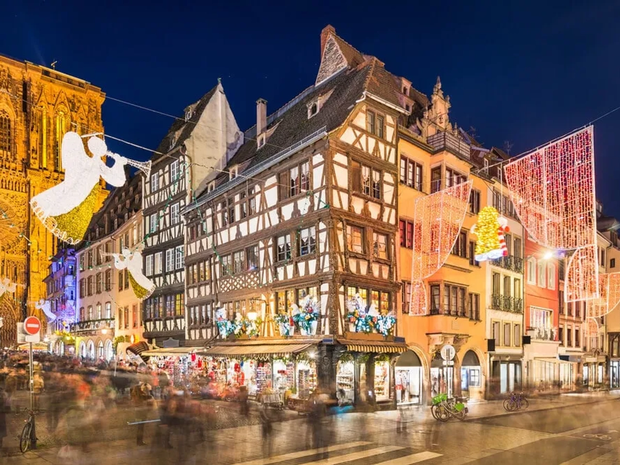 mercado de natal em estrasburgo