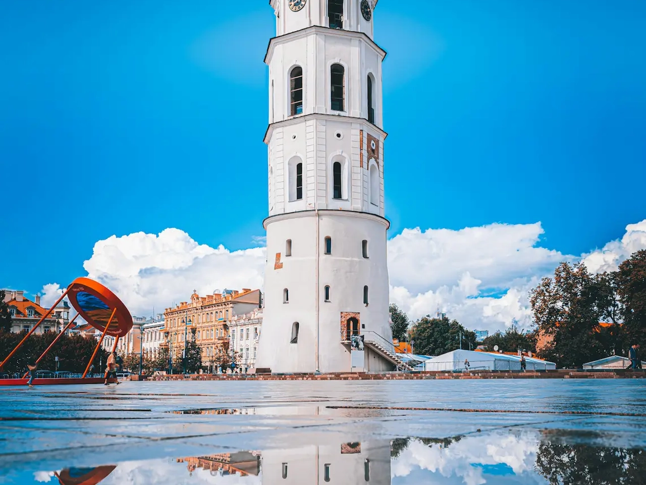 Torre del Campanario de la Catedral de Vilna