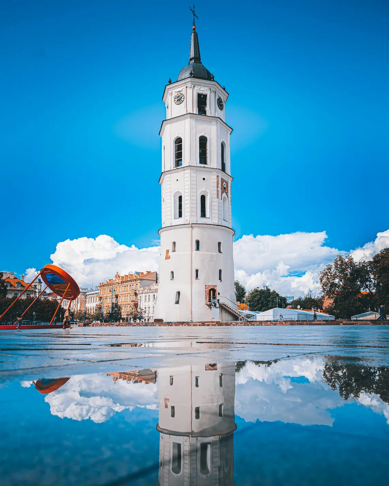 Torre del Campanario de la Catedral de Vilna