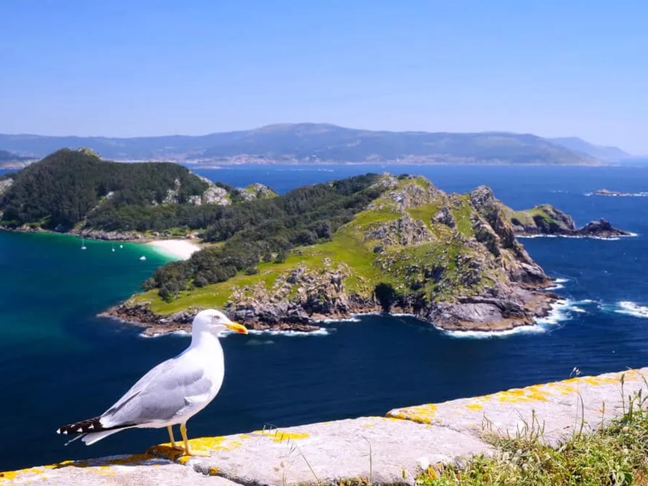 vista panoramica das ilhas cies