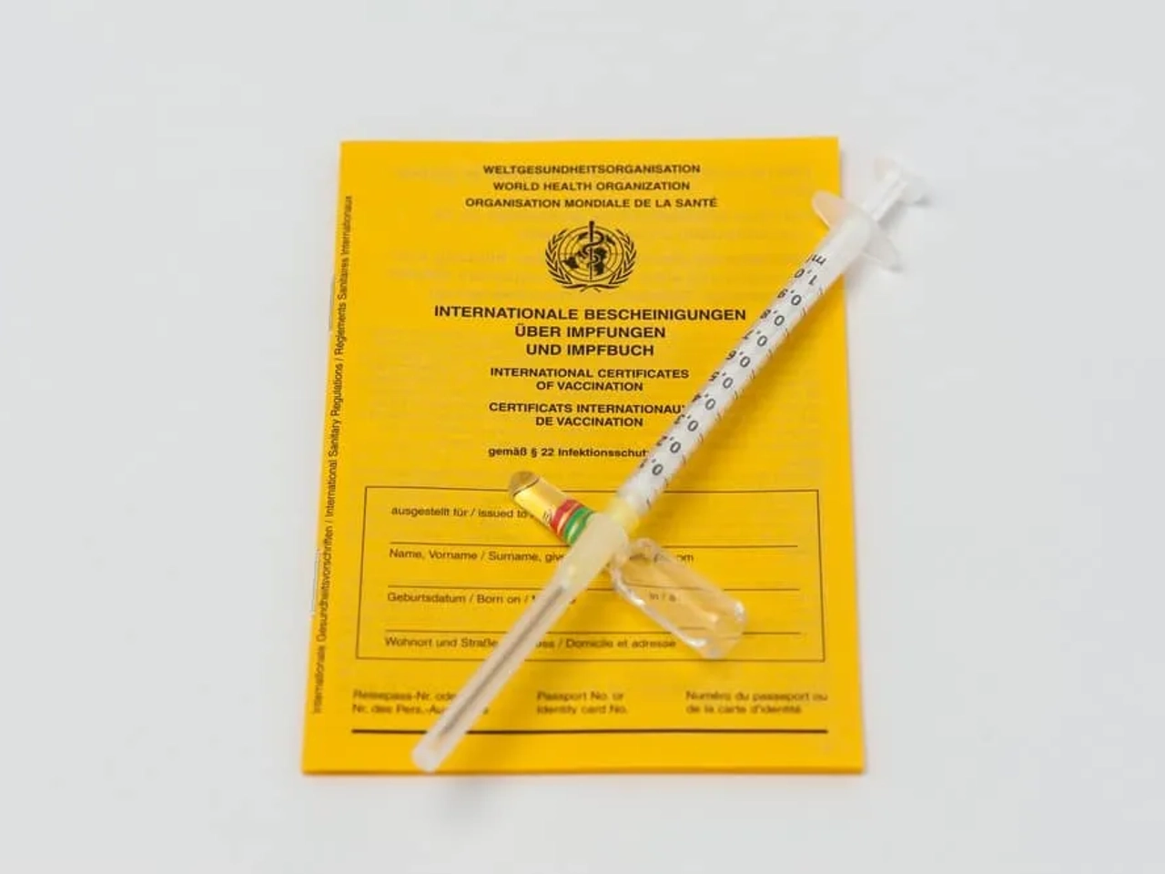 vacunas para Tailandia