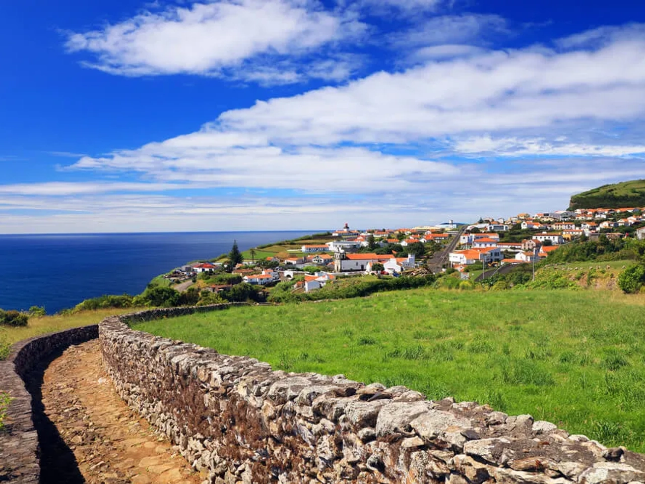 vista panoramica das lages das flores