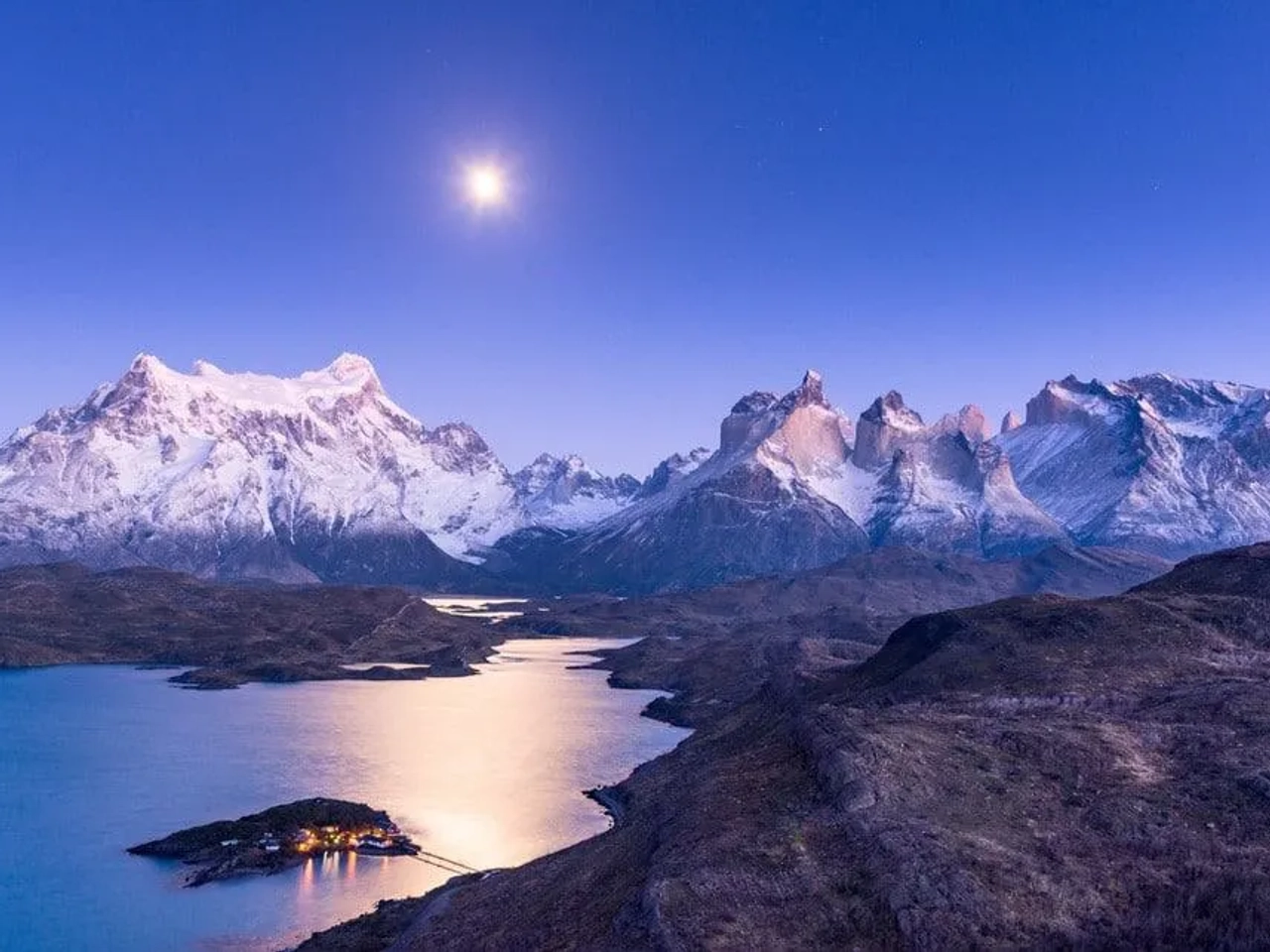 Torres del Paine en la Patagonia