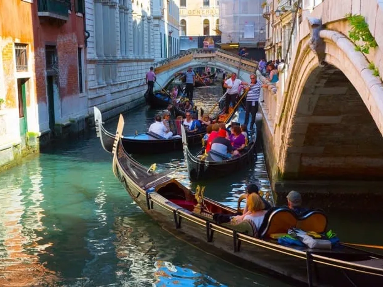 expectativa vs realidad paseo en góndola por Venecia