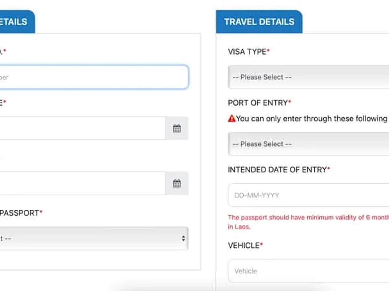 solicitar la eVisa para viajar a Laos