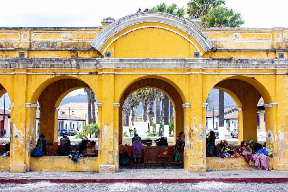 Lugares turísticos en Antigua, Guatemala