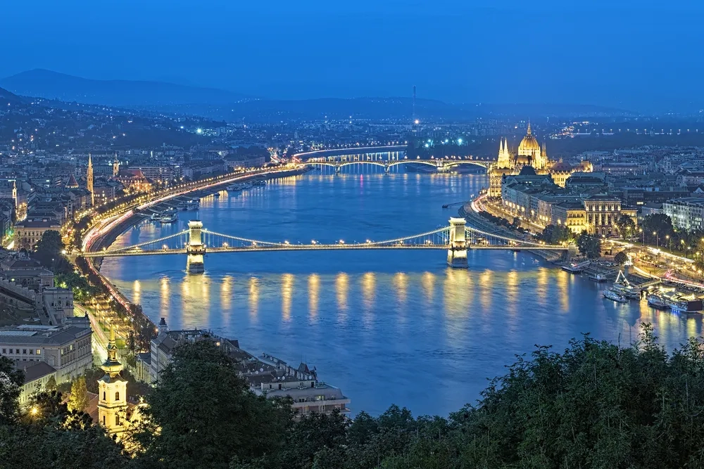 Vistas desde el Monte Gellért