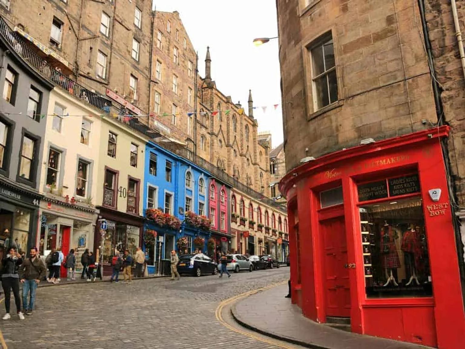 póliza internacional para Edimburgo