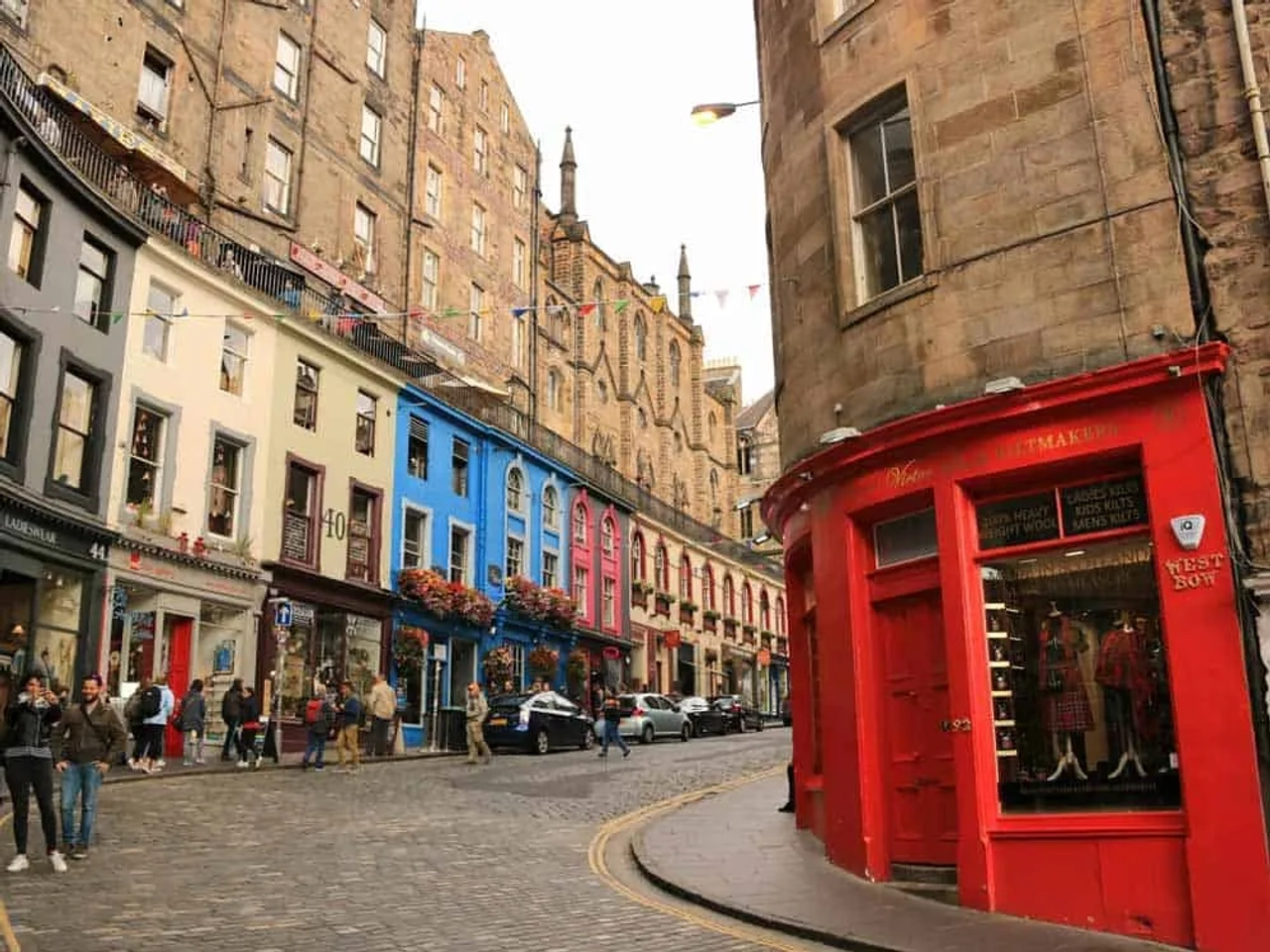 póliza internacional para Edimburgo