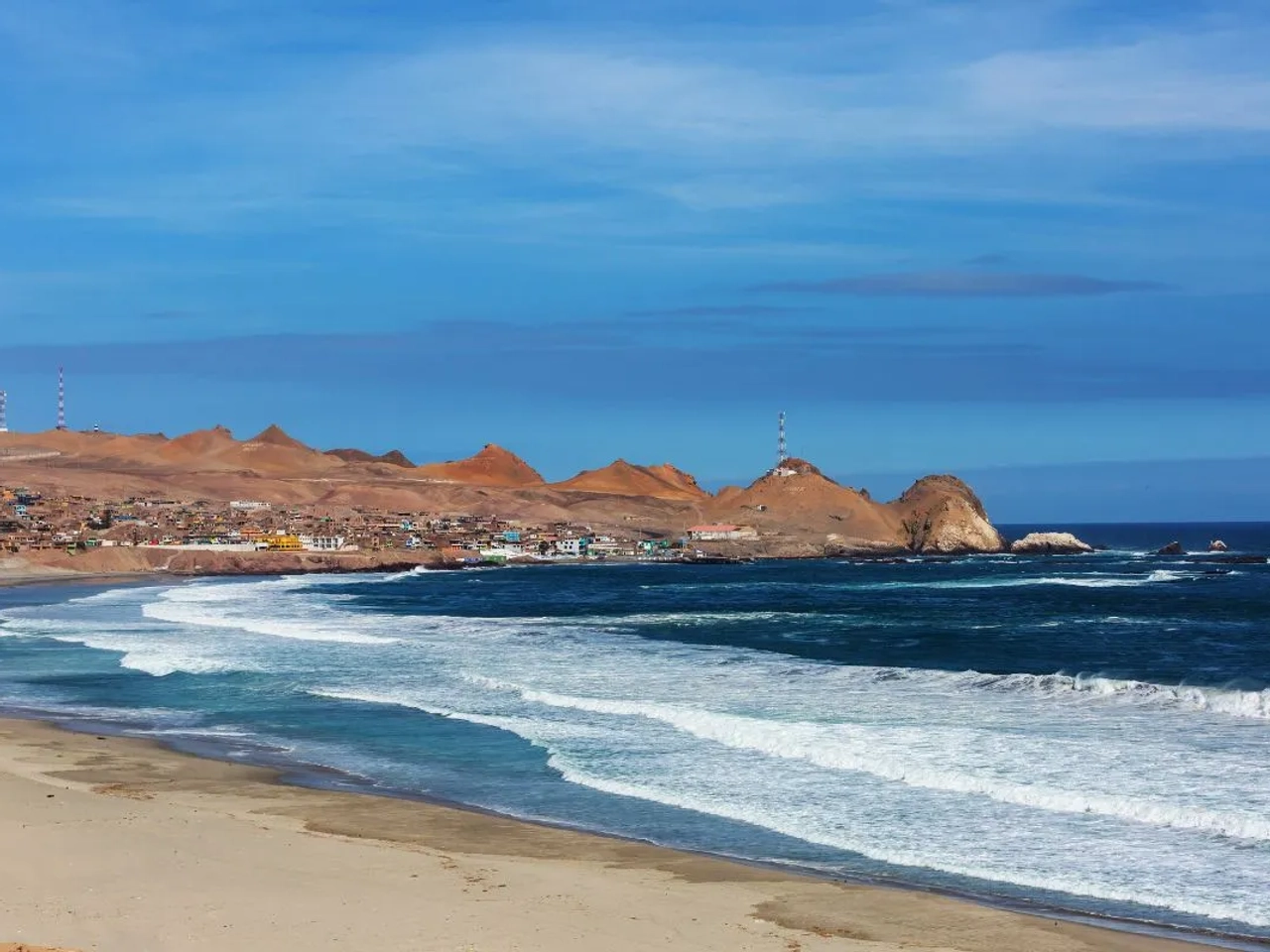 lugares turísticos de la costa de Perú