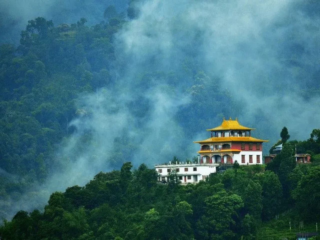 la cultura tibetana al norte de India: Sikkim