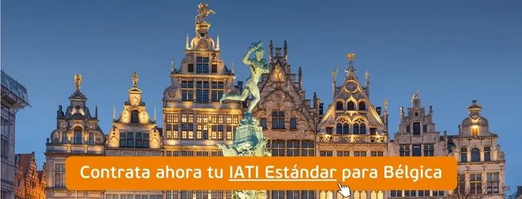 "Contrata tu seguro IATI Estándar para viajar a Bélgica."