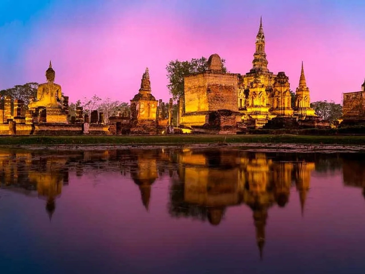 Parque Histórico de Ayutthaya