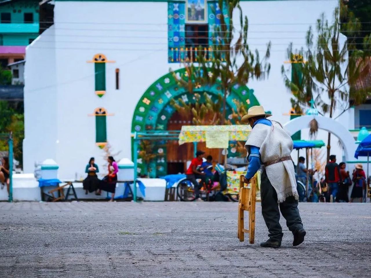 San Juan Chamula desde San Cristobal de las Casas
