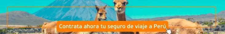 seguro de viaje a Perú